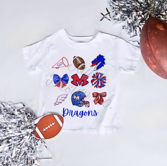 Dragons Coquette Shirt Sayre Design Co.