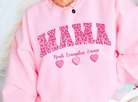 Custom Pink Leopard Mama