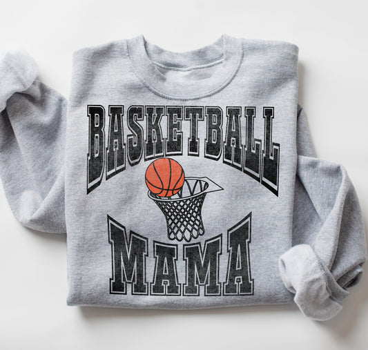 Basketball Mama Hoop Shirt/Sweatshirt