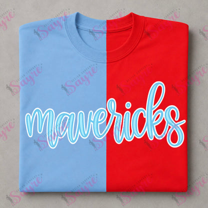 Spirit Split Color Tee Colors- YOUTH