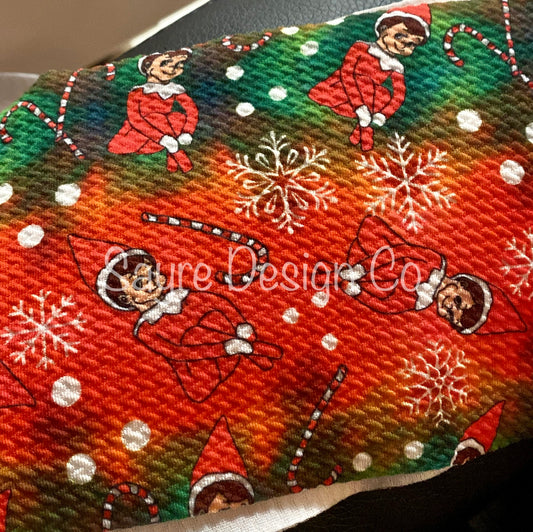 Elf on the Shelf- Bullet Fabric *limited quantity*
