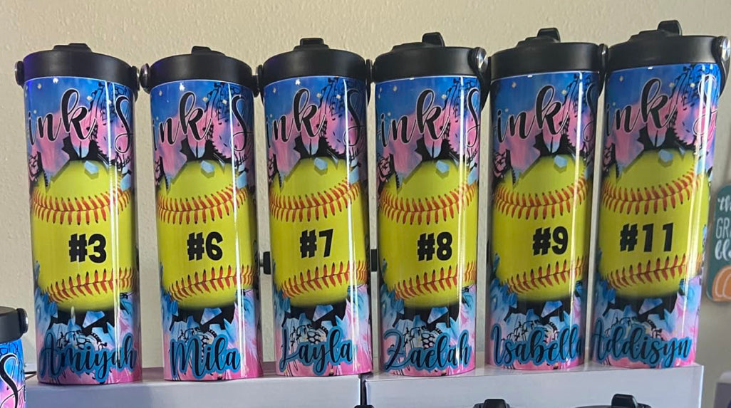 Custom 20oz Sport Water Bottles Sayre Design Co.