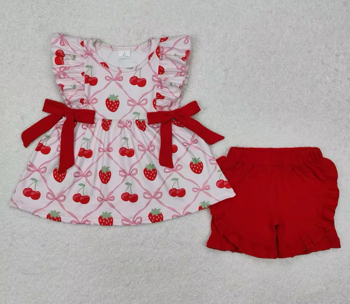 Cherry & Strawberry Short Set