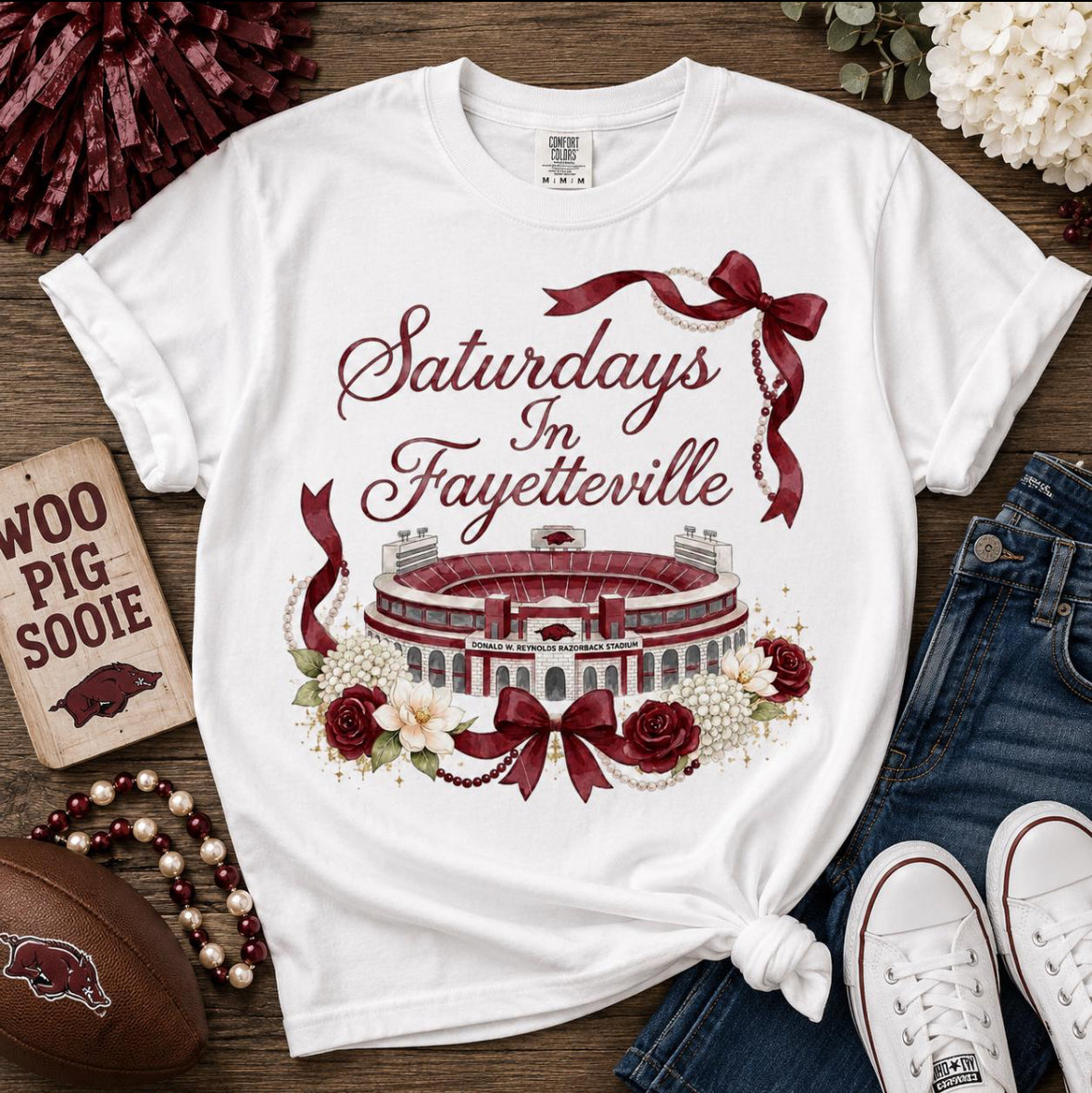 Saturdays in Fayetteville Shirt/Long Sleeve/Crewneck