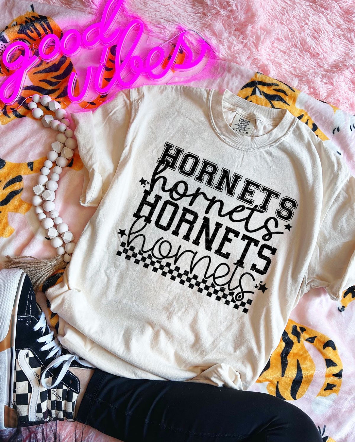 Hornets Retro Text Shirt/Sweatshirt *ANY color!*