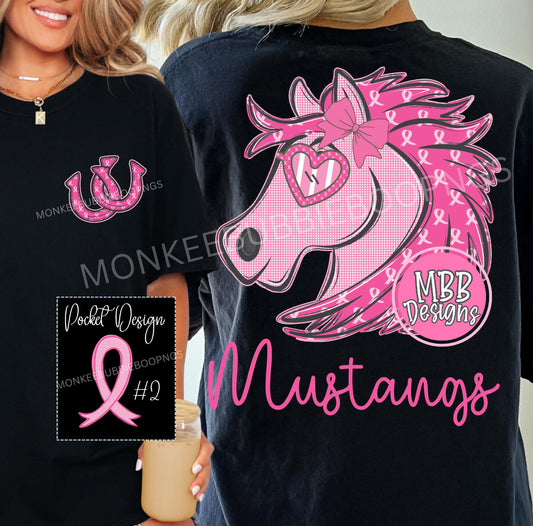 BCA Print Mascot Customizable Pink Out Tee/Sweatshirt/Hoodie