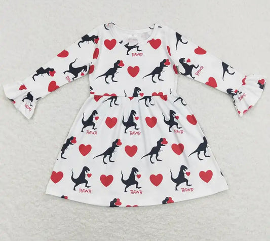 Rawr Dino Heart Dress