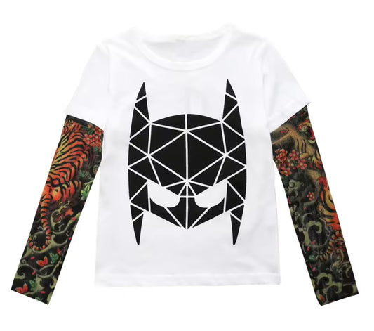 Mask Tattoo Sleeve Shirt