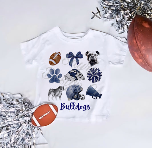 Bulldogs Coquette Shirt Sayre Design Co.