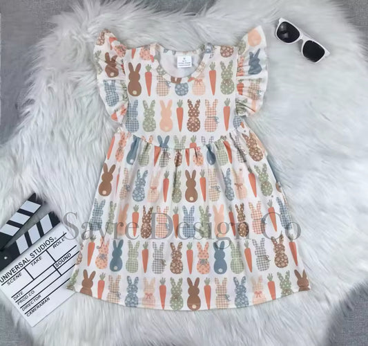 Garden Prints Bunny Dress