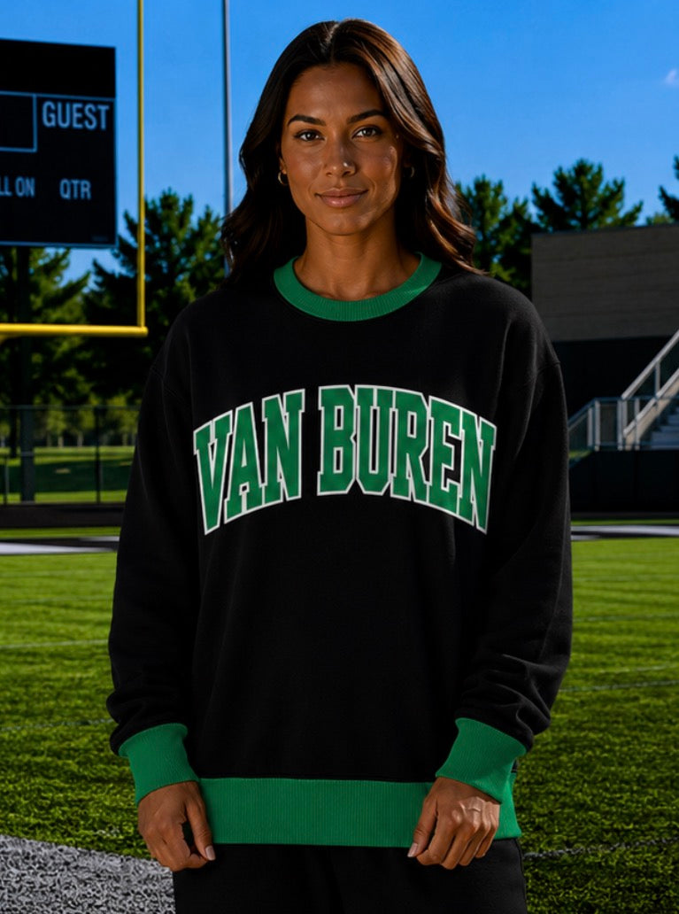 Large Van Buren Mock Neck Sweatshirt