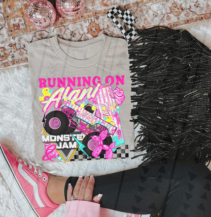 Cotton Candy Alani Monster Jam Shirt/Long Sleeve/Crewneck/Hoodie