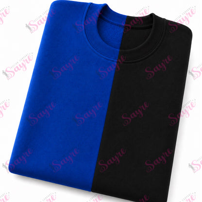 BLANK Split Color Crewnecks- YOUTH
