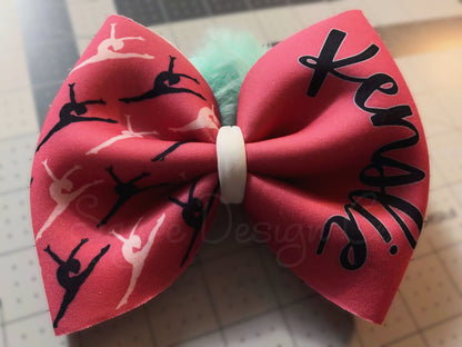 Custom Name 2 Tone 6" Bow