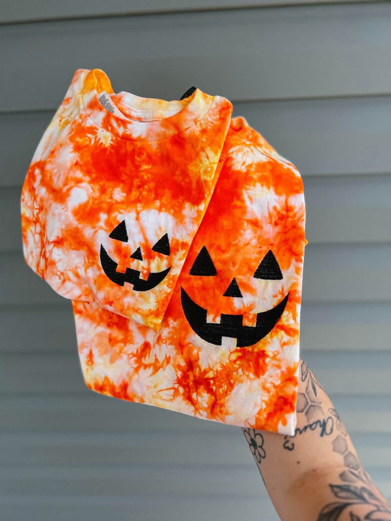 Pumpkin Face Mom & Me Tee/Crewneck