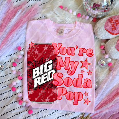 Big Red You’re My Soda Pop Tee