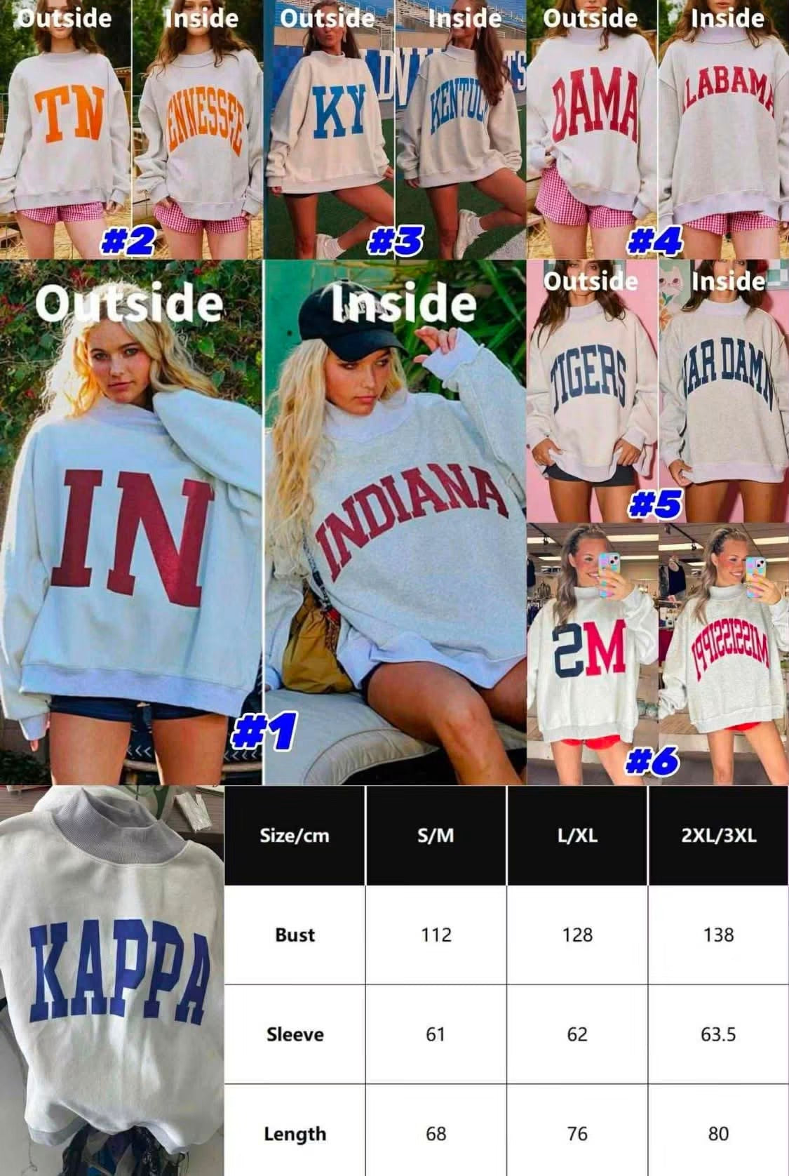 Custom Reversible Grey Team Sweatshirt- Closes 8/23!