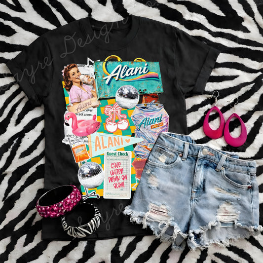 Vintage Alani Collage Tee
