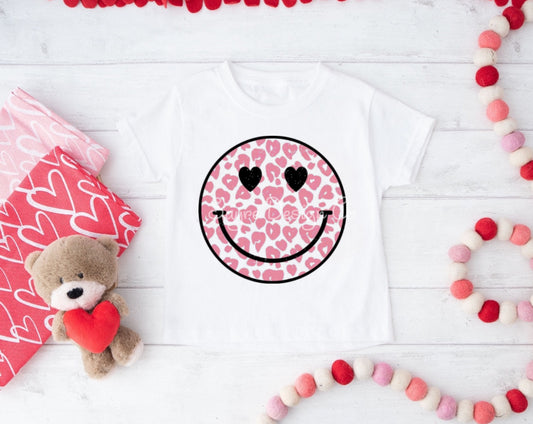 Heart Smiley Short Sleeve- Toddler/Youth