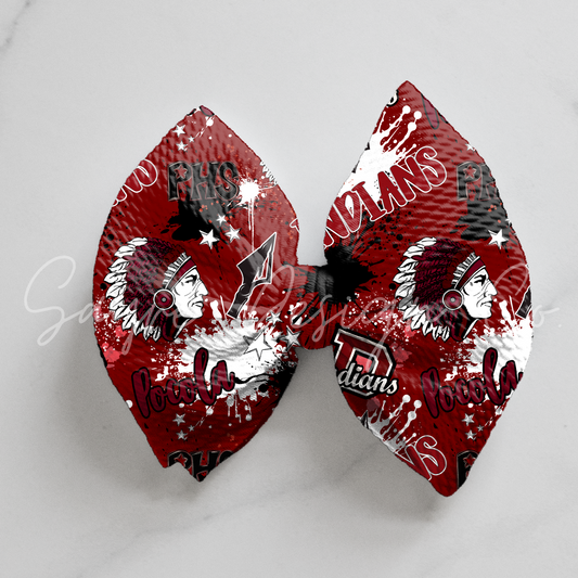 Pocola Indians Splatter Bows