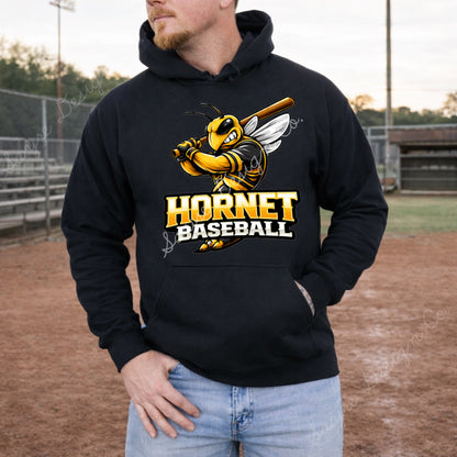 Hornet Baseball Batter Shirt/Long Sleeve/Crewneck/Hoodie
