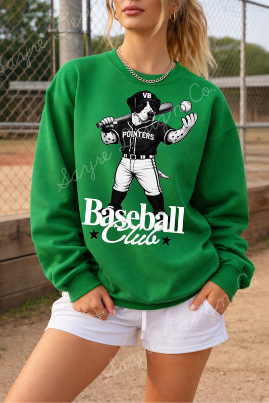 Pointers Baseball Club Shirt/Long Sleeve/Crewneck/Hoodie