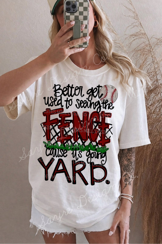 Color Customizable Going Yard Shirt/Sweatshirt