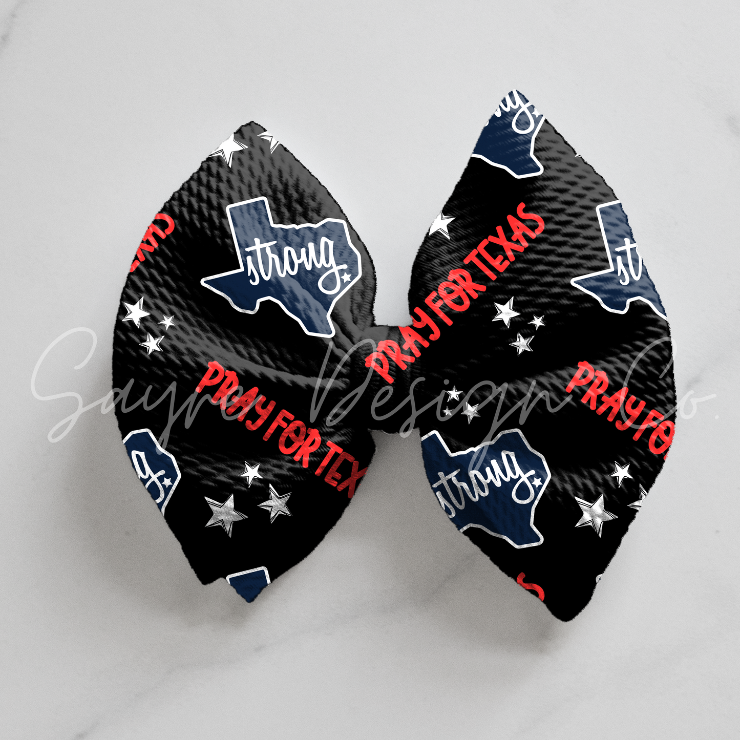 Black Texas Strong Fundraiser Bows Pre-order! Closes 7/20!