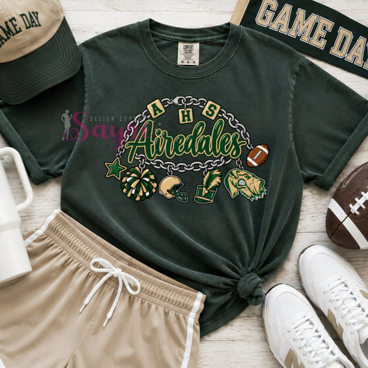 Customizable Team Charm Bracelet Shirt/Crewneck