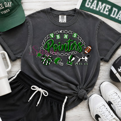 Customizable Team Charm Bracelet Shirt/Crewneck