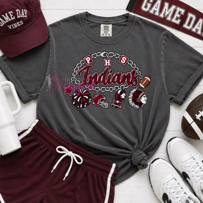 Customizable Team Charm Bracelet Shirt/Crewneck
