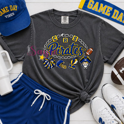 Customizable Team Charm Bracelet Shirt/Crewneck