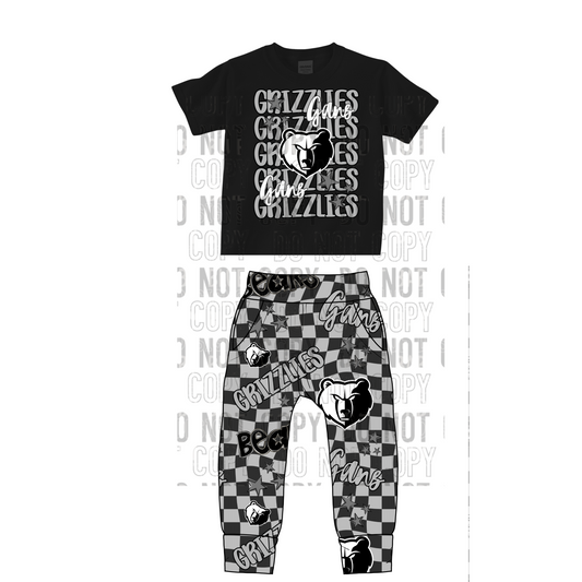 Gans Grizzlies Jogger Set 0/3M-14/16
