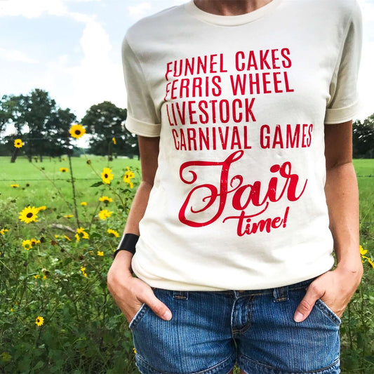 Fair Text Solid Color - Toddler/Youth Size *Customizable* Sayre Design Co.