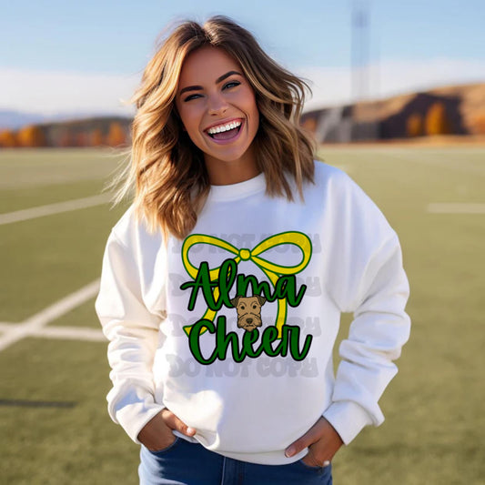 Alma Cheer Bow Shirt/Long Sleeve/Crewneck/Hoodie