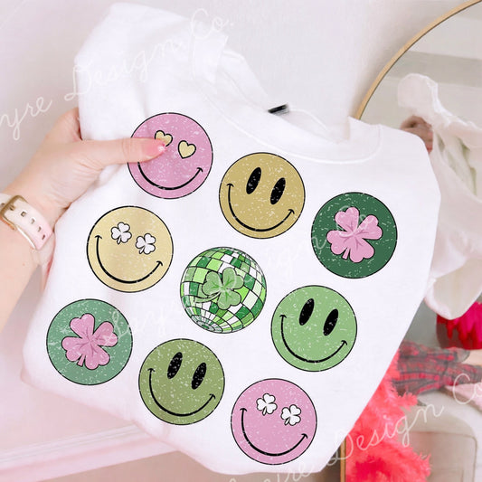 St. Patrick’s Day Smileys Shirt/Sweatshirt
