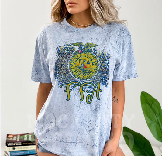 Colorblast FFA Leopard Print Tee