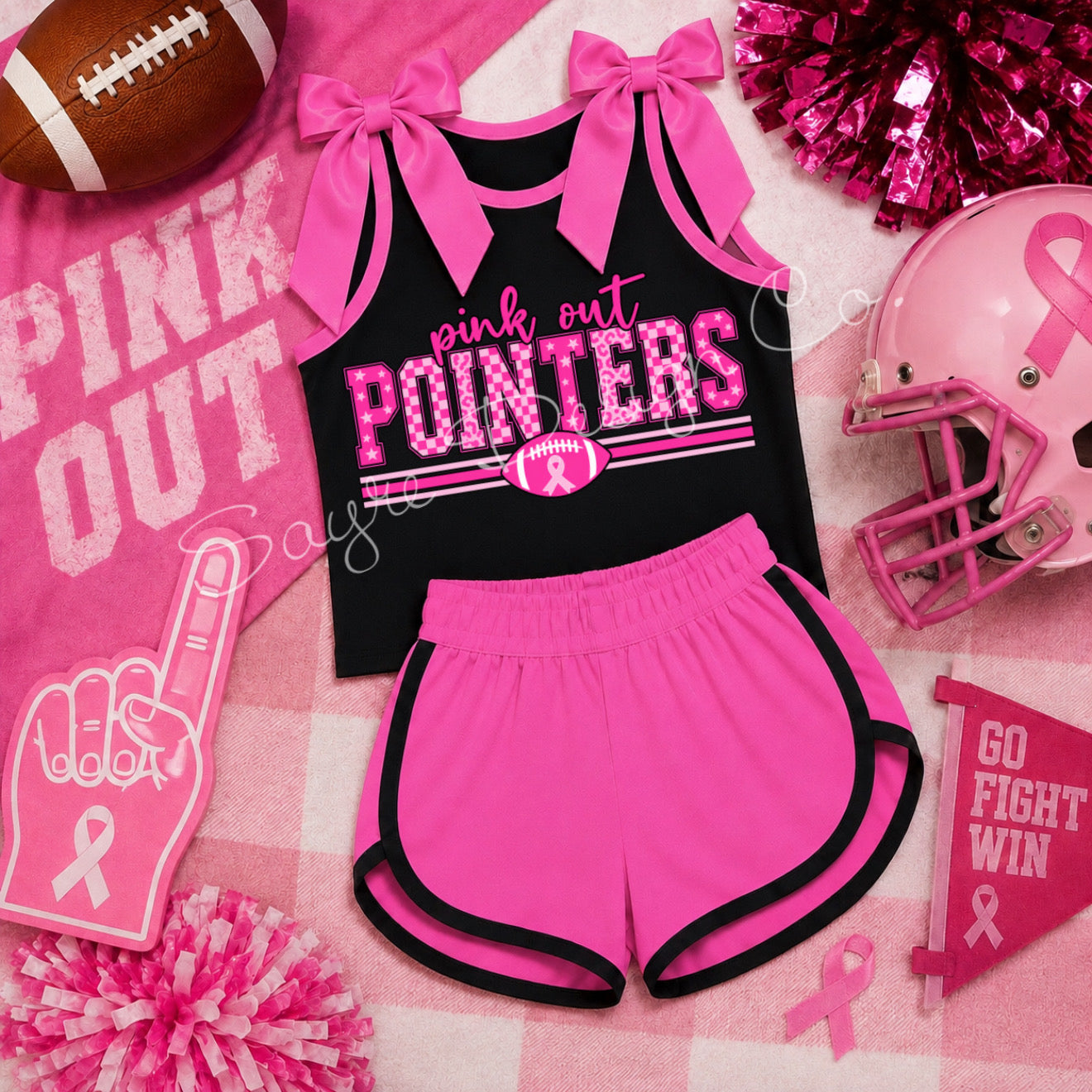 Customizable Black and Pink Pink Out Pre-Order- Closes 9/9!