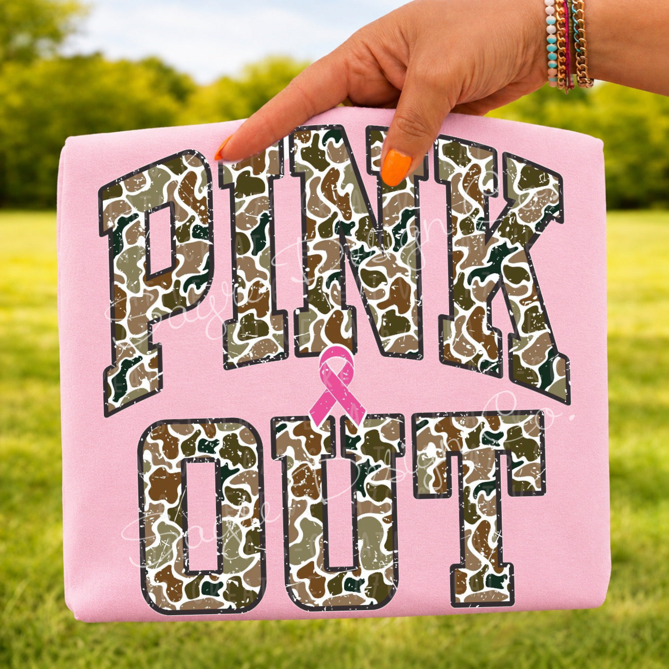 Duck Camo Pink Out Tee/Crewneck Sweatshirt