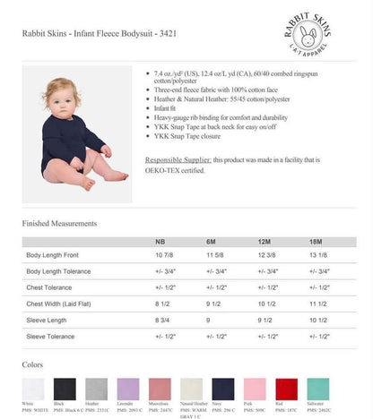 Custom Embroidered Name Sweatshirts/Body Suits