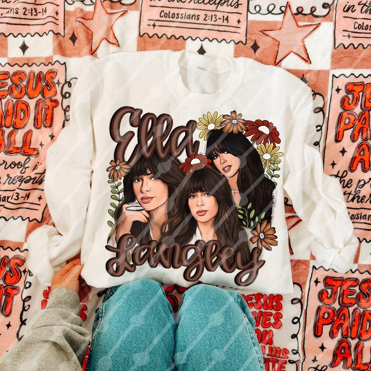 Ella Floral Shirt/Long Sleeve/Crewneck/Hoodie