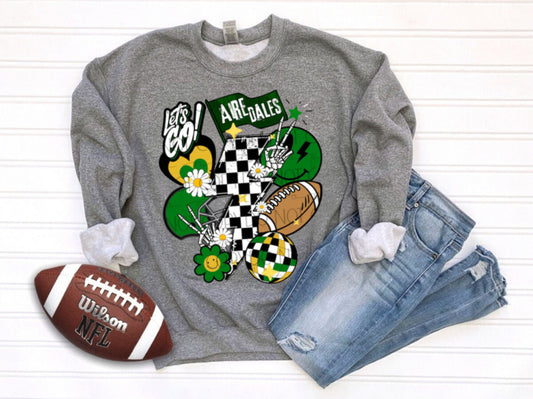 Alma Airedales Retro Bolt Shirt/Long Sleeve/Crewneck/Hoodie