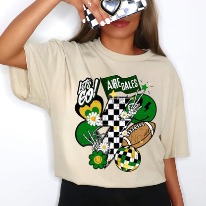 Alma Airedales Retro Bolt Shirt/Long Sleeve/Crewneck/Hoodie