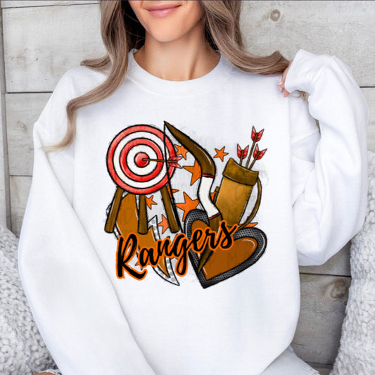 Color & Team Customizable Archery Shirt/Sweatshirt