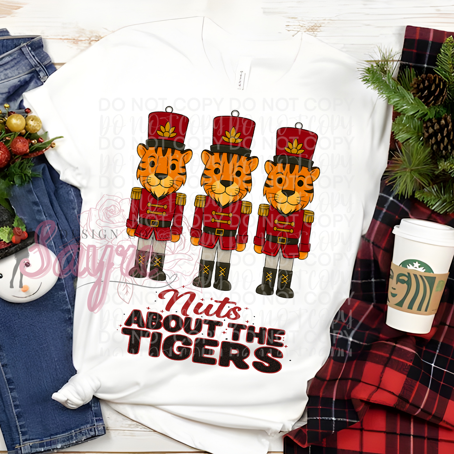 Customizable Nutcracker Nuts About Mascot Shirt/Long Sleeve/Crewneck/Hoodie
