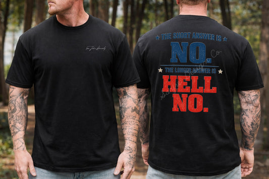 The Short Answer Kennedy Shirt/Long Sleeve/Crewneck/Hoodie
