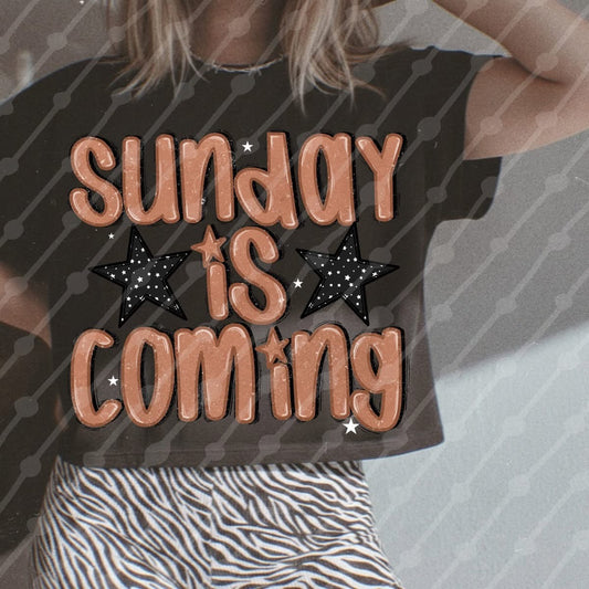 Sunday is Coming Shirt/Long Sleeve/Crewneck/Hoodie