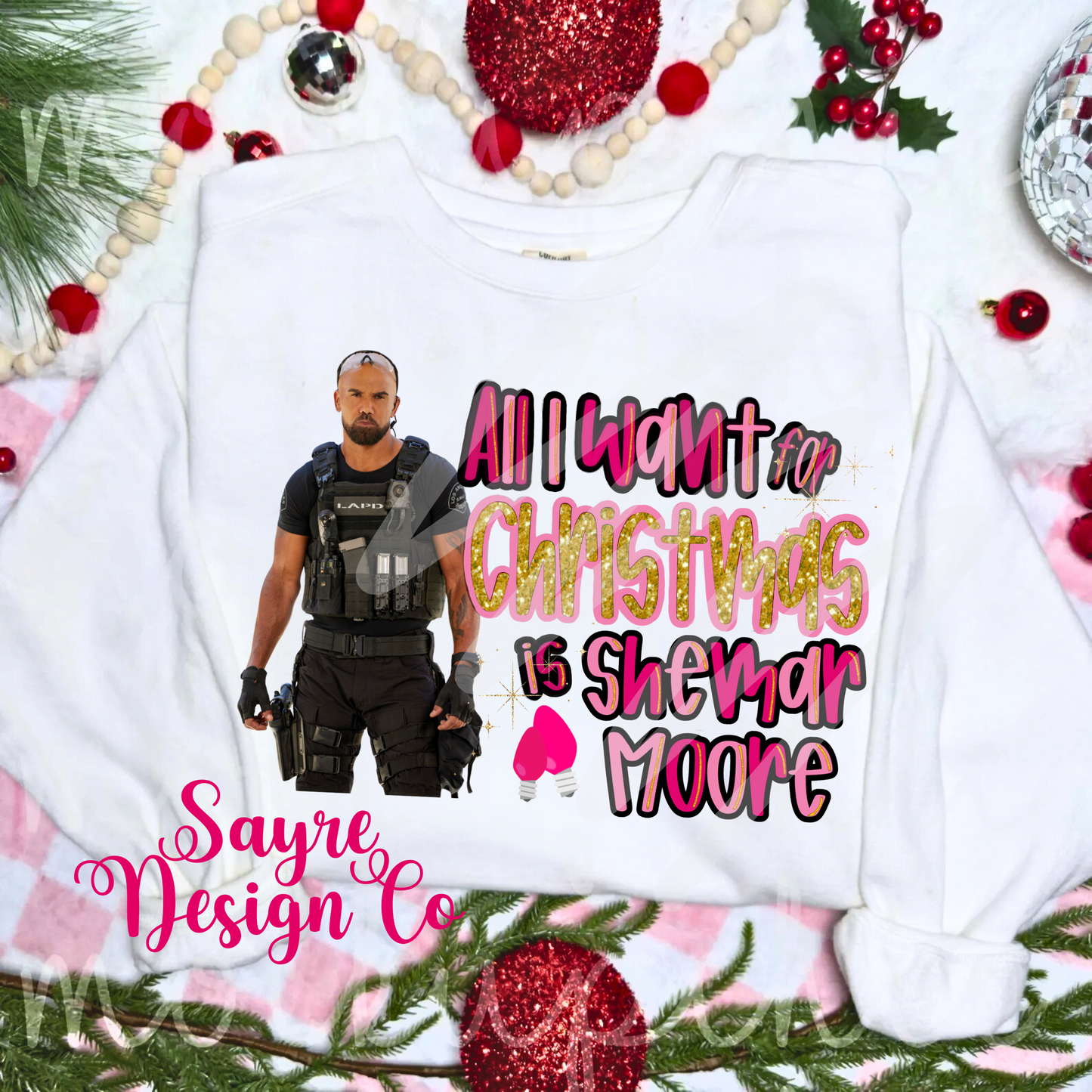All I Want for Christmas is Shemar Moore Digital File
