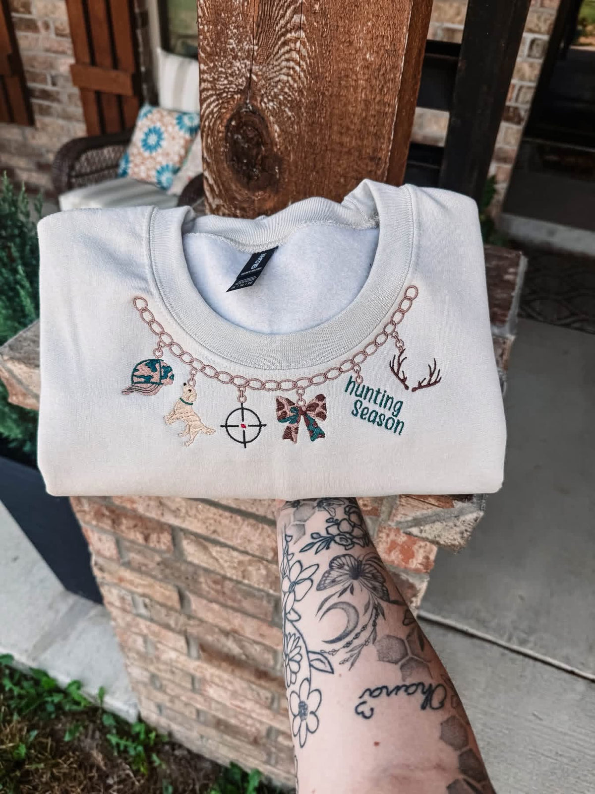 Hunting Season Crewneck Tee/Sweatshirt- Closes 9/13!