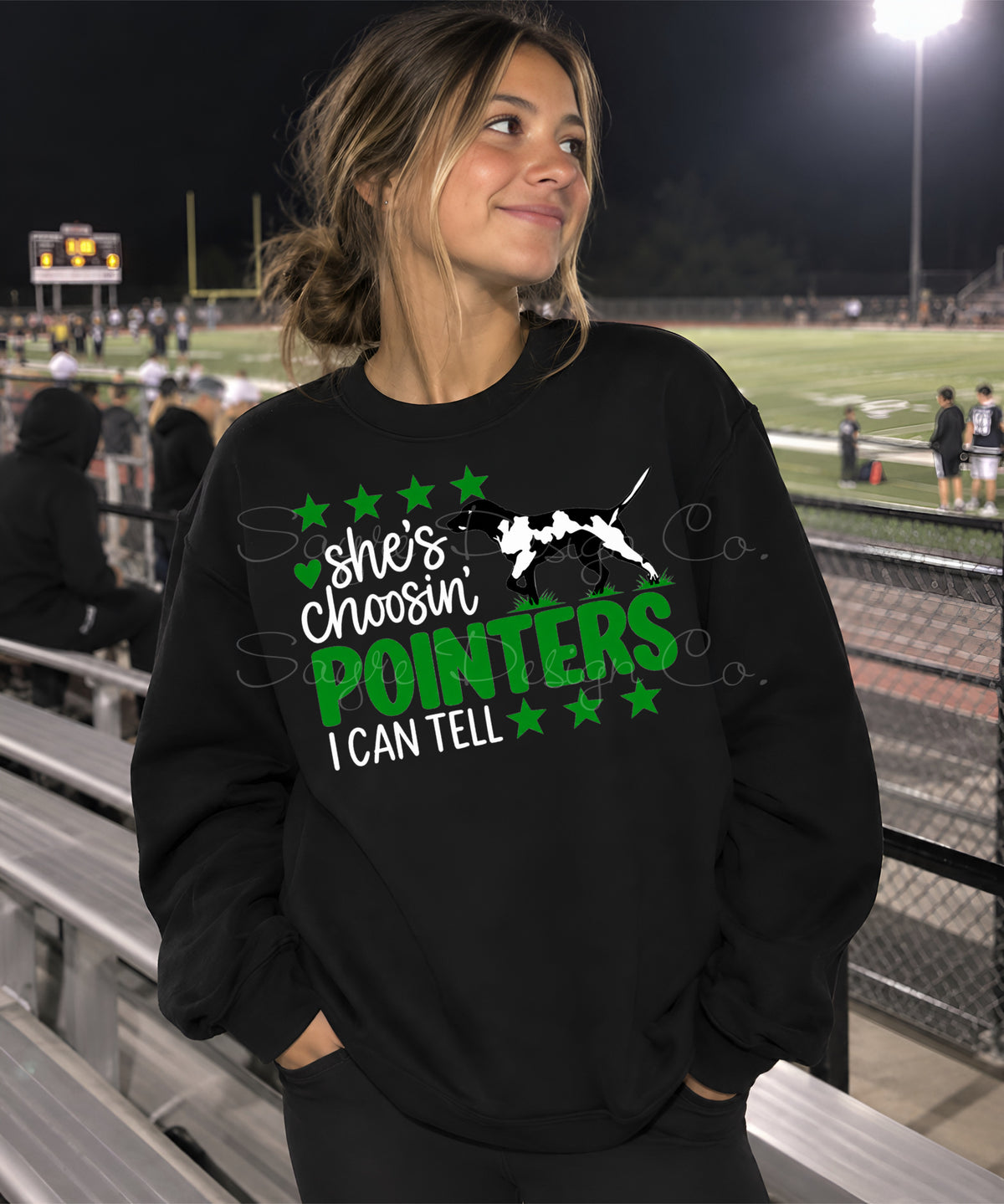 Customizable She’s Choosin’ Team Shirt/Long Sleeve/Crewneck/Hoodie